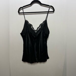 “Worthington” (XL) Black Cami Key-Hole Button Back Adjustable Straps NNTags